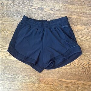 Lululemon Athletica Black Athletic Shorts Moisture-Wicking